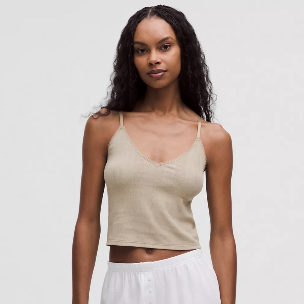 Lululemon size 4 color SHOK Knit Cami Top